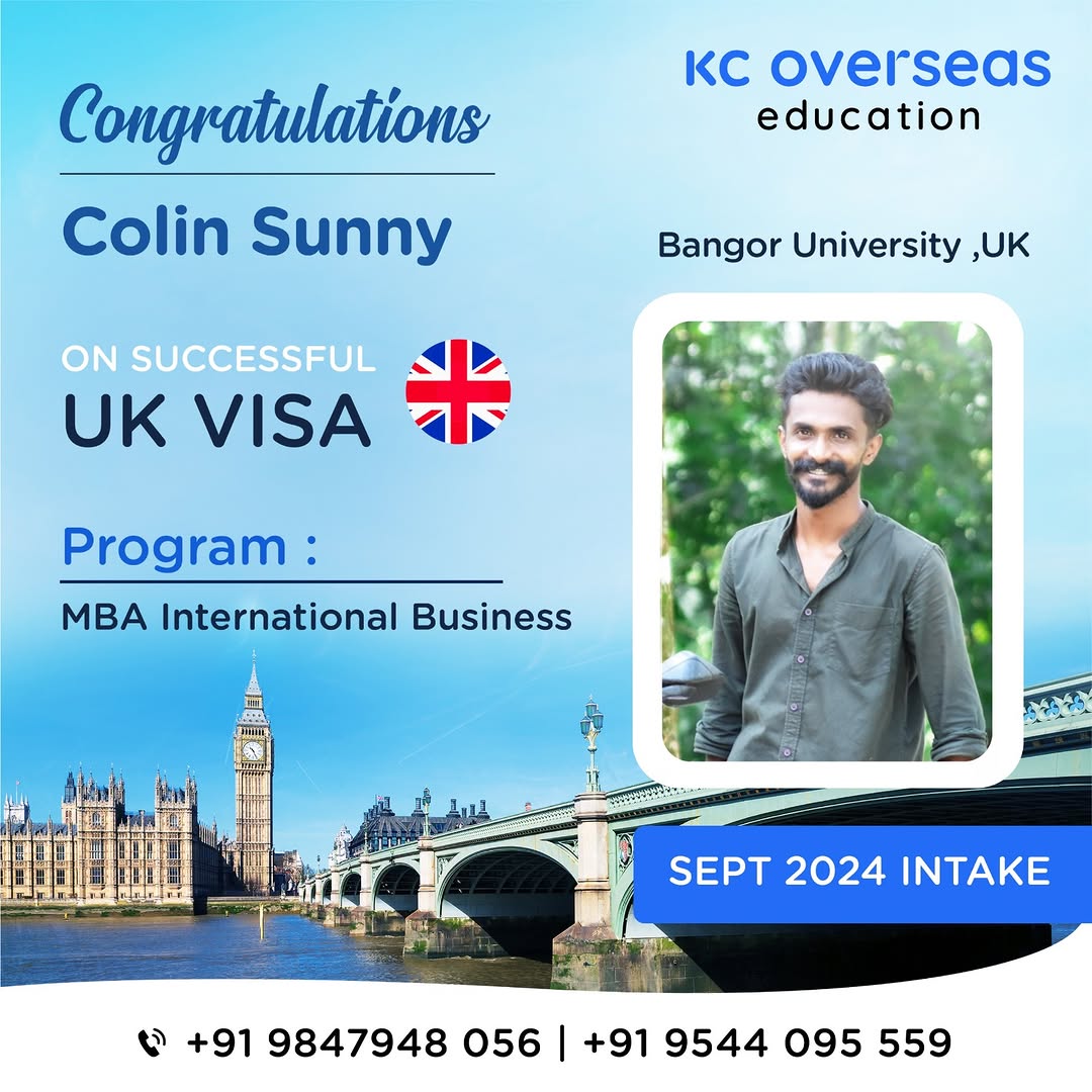 UK visa of student pursuing MBA